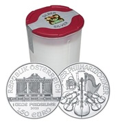 Wiedeński Filharmonik 60 uncji srebra 3 tuby (10 uncji 1 tuba)