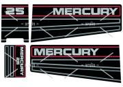 Naklejka na silnik zaburtowy MERCURY 25