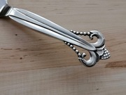 NÓŻ DO CIASTA TORTU ŚRODEK STOŁU SREBRO PRÓBA 830 DANIA 1950r 26cm