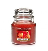 Spiced Orange 411g Średnia świeca Yankee Candle