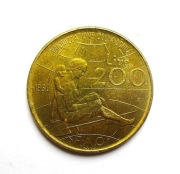 200 Lirów 1980 r. Italia F.A.O. Rok Kobiet