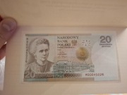 20 zł Maria Skłodowska - Curie 2011