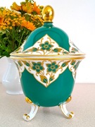 Unikat bomboniera jajo Tułowice Tillowitz EPOS 1928/1945 r. śląsk