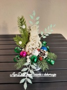 Stroik świąteczny z bałwankiem, Pomysł na prezent