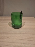 Świeczniki szklane z wkładami 