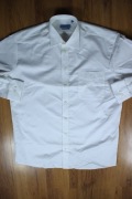 Koszula Bosweel r. 42 męska biała elegancka dł rękaw bawełniana 