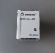 Przekaźnik elektromagnetyczny DRPE-4C-L-A220, 4PDT, 220VAC, 5A