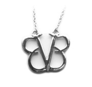 gładki 'srebrny' wisiorek Black Veil Brides
