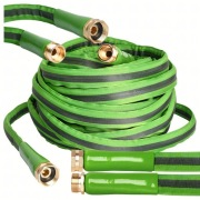 Wąż Ogrodowy 7,5 m Wysokociśnieniowy 1/2'' Mocny PVC Adapter Wytrzymały