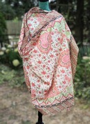 Duża lekka chusta chustka indyjska dupatta pareo turban hijab kolorowa