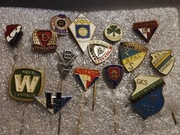 Odznaki piłkarskie klubowe. Rożne. Szczegóły w opisie