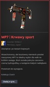 Skin CSGO MP7 | Krwawy sport