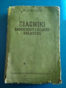 Ciągniki i maszyny rolnicze stara książka 