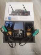 Mechanic A210 Max podwójna stacja lutownicza 100W C210 + 2 groty