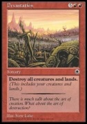 MTG Magic the Gathering - Devastation OLDBORDER