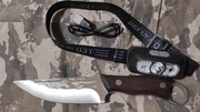 nóż taktyczno survivalowy + latarka czołowa gratis 