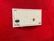 Kalkomania T-72A skala 1/35