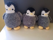 Pingwinek na szydełku 