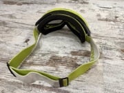 Google okulary narciarskie zielone limonka uvex