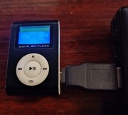 Mini odtwarzacz mp3 z wyświetlaczem zepsuty czarny