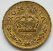 Rumunia 1 leu 1939 - kukurydza