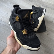 Air Jordan 4 retro royalty 43 idealne buty do renowacji black gold 