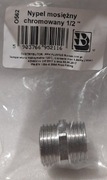 Nypel Nypelek Chrom Chromowany Złączka 1/2''