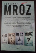Remigiusz Mróz - Behawiorysta Iluzjonista Ekstremista Kabalista kpl 4szt
