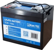 Kon-TEC LiFePO4 akumulator 12V 75Ah LITOWO-JONOWY BMS  nowy GWARANCJA
