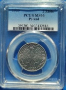 2 zł - 2 złote 1959 r ms66 PCGS