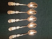 Złote łyżeczki 5 st