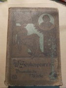 Dramaty w. Szekspira w j. niemieckim, stare unikatowe wydanie
