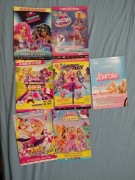 Ulotki kinowe z serii Barbie zestaw 7 sztuk 