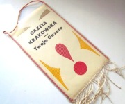 Proporczyk GK Gazeta Krakowska Kraków Twoja Gazeta