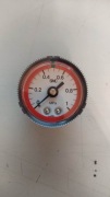 Manometr SMC 1/8" 0-1 MPa z tarczą nastawną
