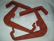 REGULOWANE HAKI POD DONICZKĘ -2 SZT. 