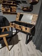 toaletka stolik konsola loft