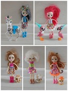 Zestaw 5 lalek Enchantimals