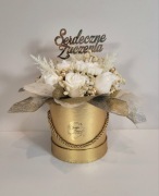 Candle Flower Box z pachnących świec sojowych. Idealny na prezent!