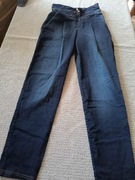 Leginsy jeansowe 