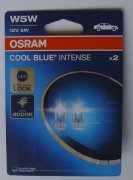 Żarówki W5W Cool Blue Intense OSRAM 2825CBN-2BL