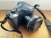 Canon PowerShot SX30 IS z torbą Case Logic, kartą 16GB | 35x zoom | komplet