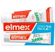 ELMEX JUNIOR PASTA DO MYCIA ZĘBÓW 6-12 LAT DUOPACK 2x 75 ml