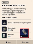 Blue Print SMOKE / Plan GRANAT DYMNY