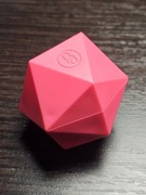 Błyszczyk, balsam do ust w kształcie diament - diamond.  Różowy