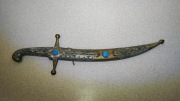 Szabla wraz z ozdobną pochwą