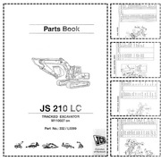 JCB JS210 LC Excavator Parts Catalog Katalog Części schematy budowy
