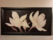 Obraz reprodukcja MAGNOLIE Kwiaty białe W ramie Rama Magnolia Duzy