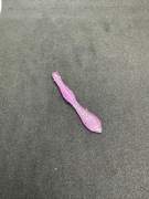 Pijawka 7cm Różowy Transparent