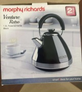 Czajnik Morphy Richards Venture czarny 1.5L